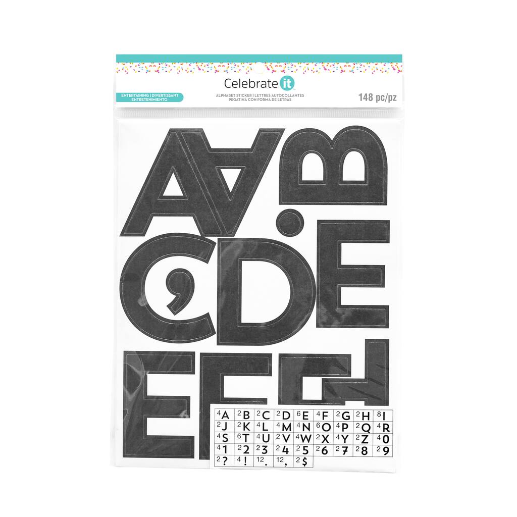 Alphabet Number Stickers By Celebrate It Entertaining Michaels